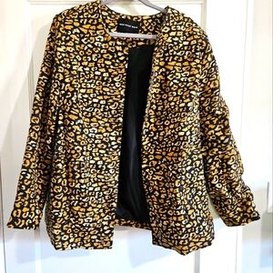 Who What Wear Leopard Jacket